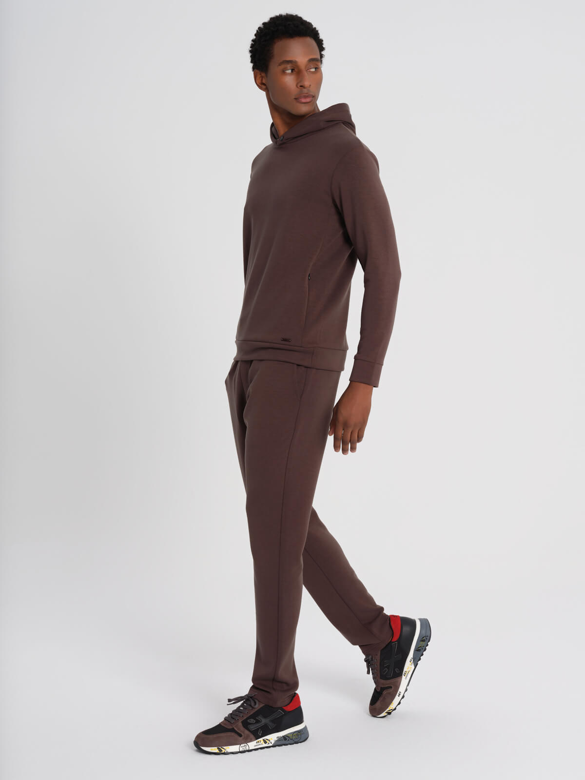 Brown Bamboo Hoodie