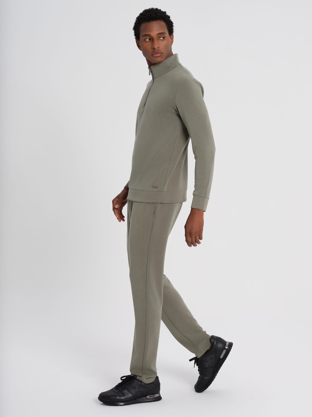 Khaki Jogging Bamboo Pants