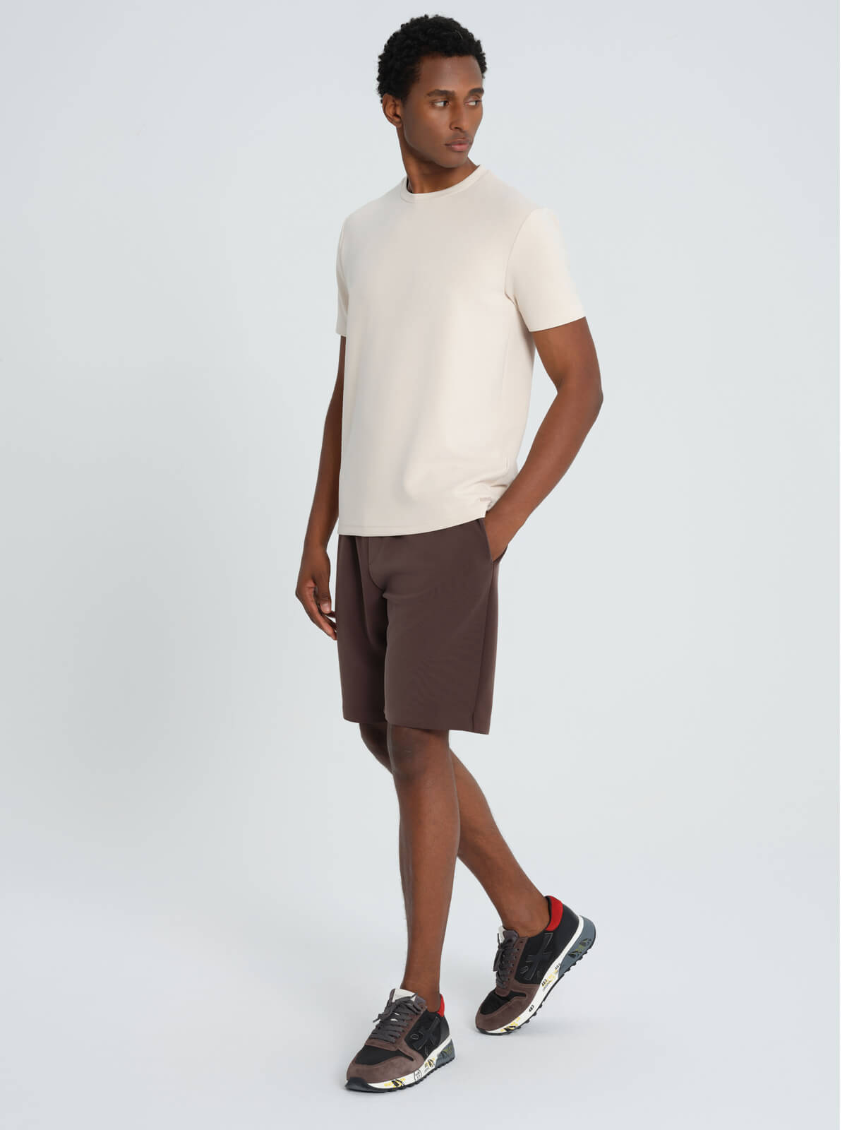 Beige Bamboo T-shirt