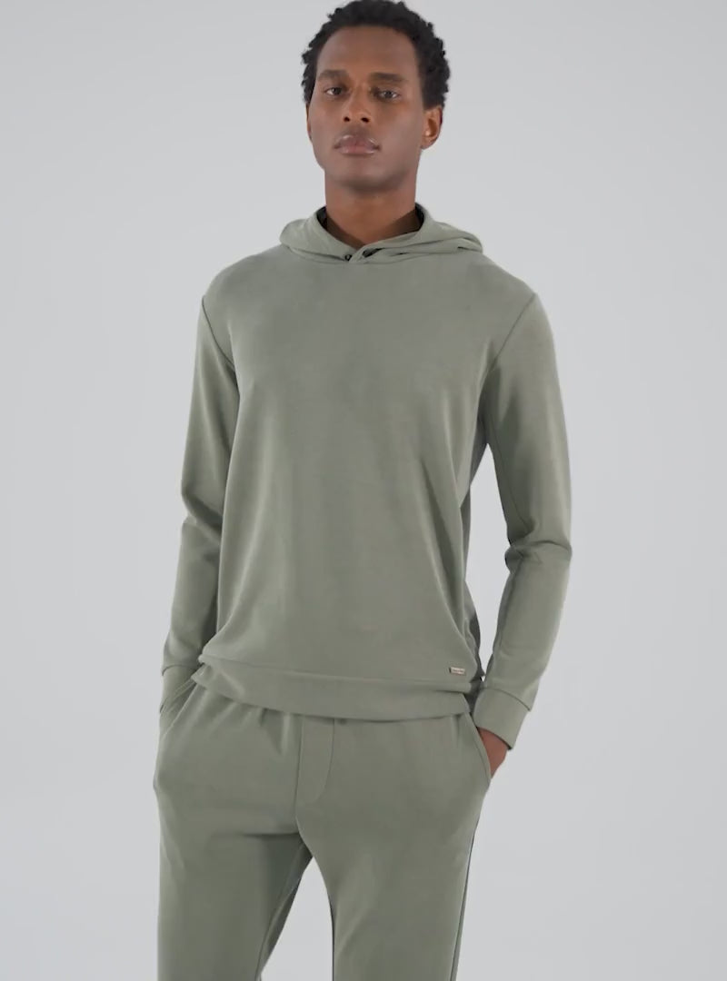 Khaki Bamboo Hoodie