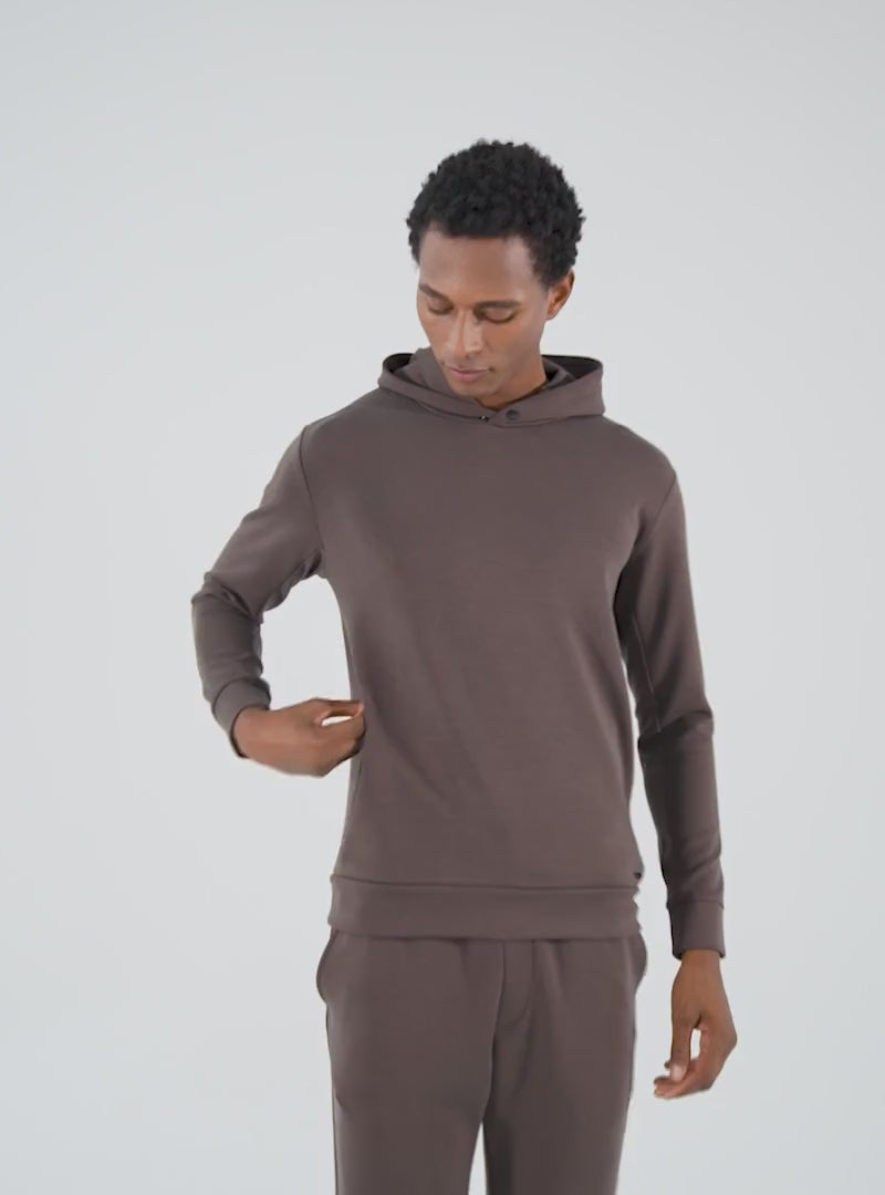 Brown Bamboo Hoodie